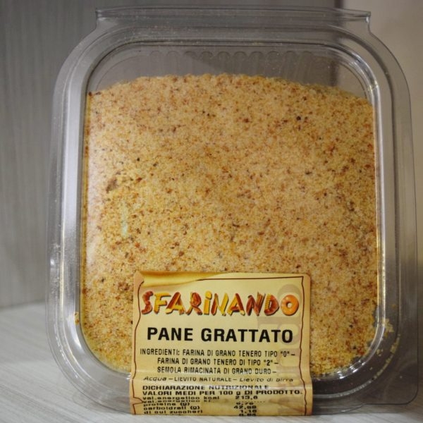 Pane grattato