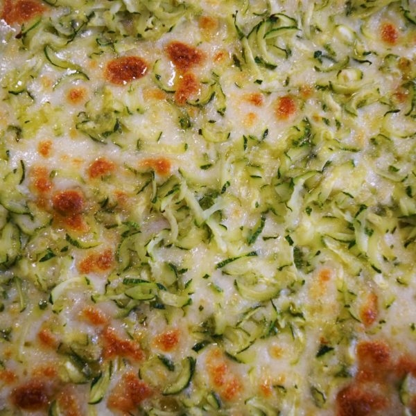 Pizza con Zucchine